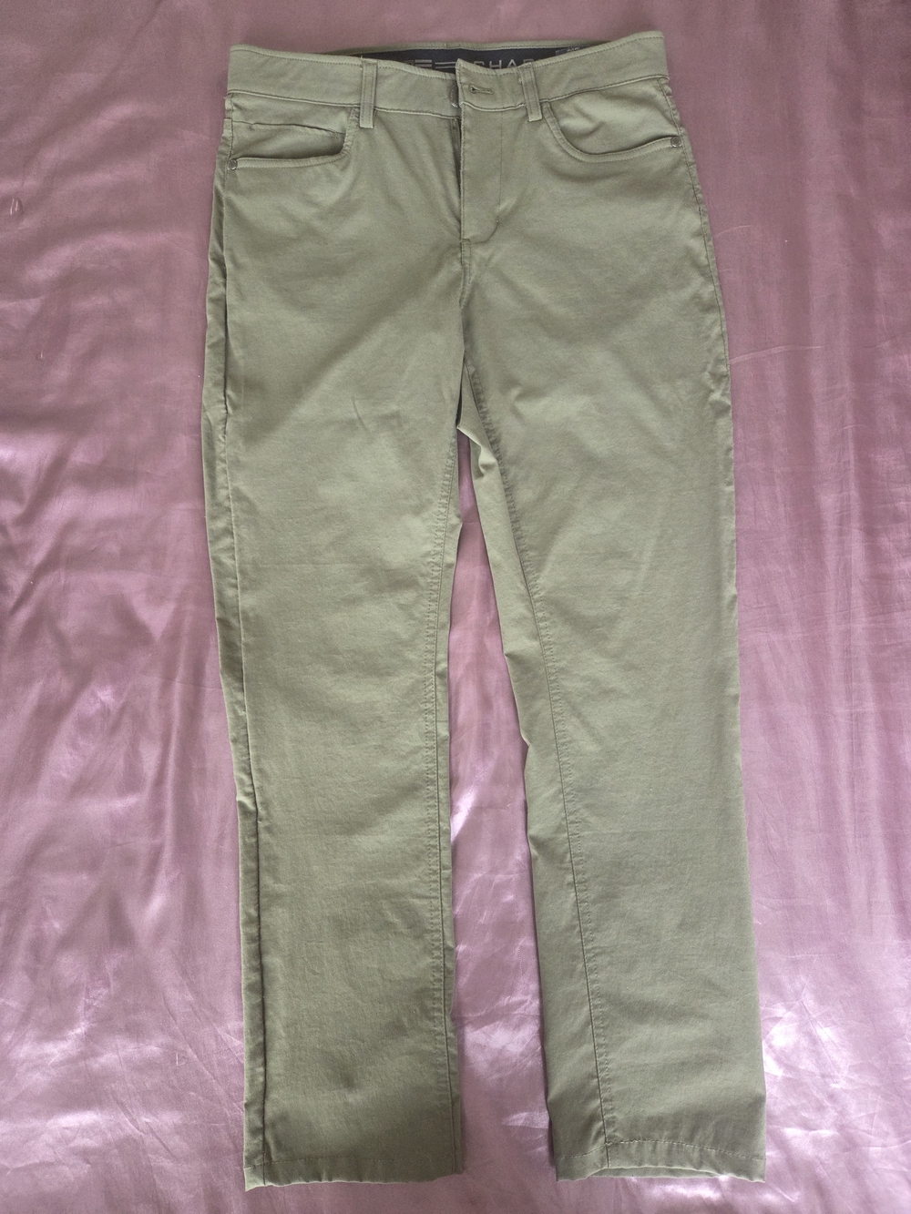 Chaps Men's Olive Chinos